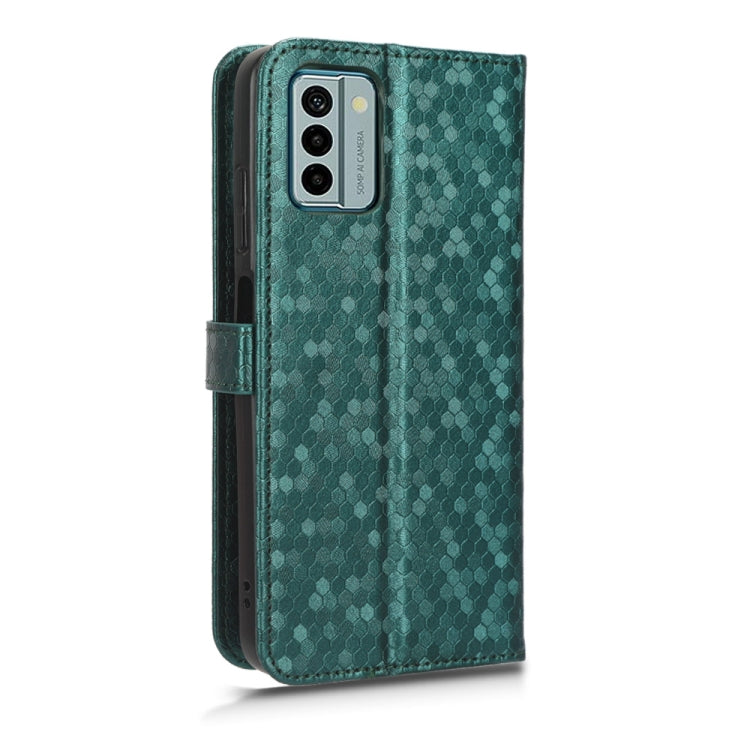 For Nokia G22 4G Honeycomb Dot Texture Leather Phone Case