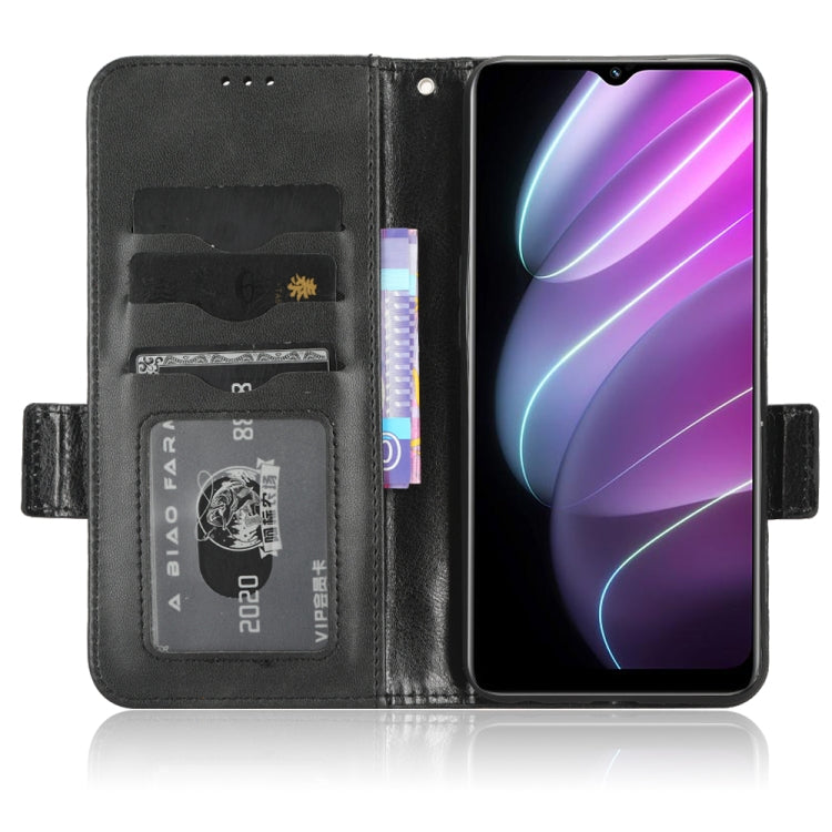 For Realme V30 / V30T 5G Symmetrical Triangle Leather Phone Case