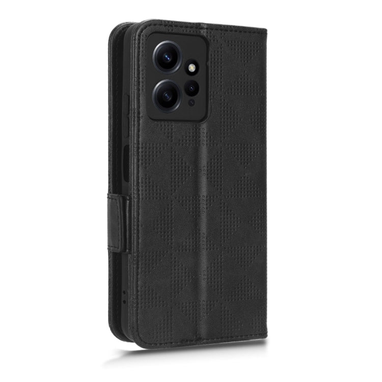 For Xiaomi Redmi Note 12 4G Global Symmetrical Triangle Leather Phone Case