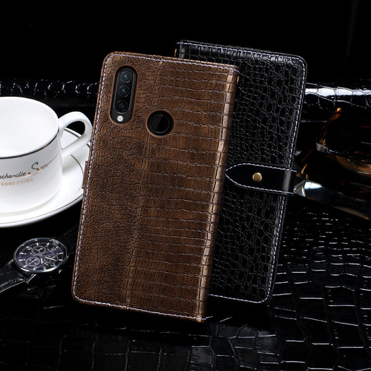 For Lenovo K10 Note idewei Crocodile Texture Horizontal Flip Leather Case with Holder & Card Slots & Wallet