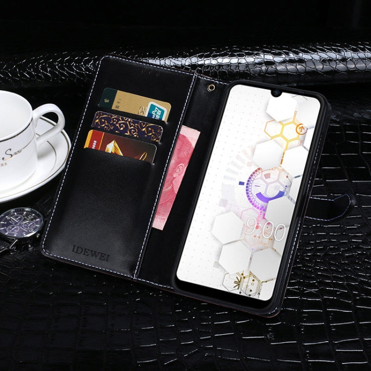 For BQ BQ-6040L Magic idewei Crocodile Texture Horizontal Flip Leather Case with Holder & Card Slots & Wallet