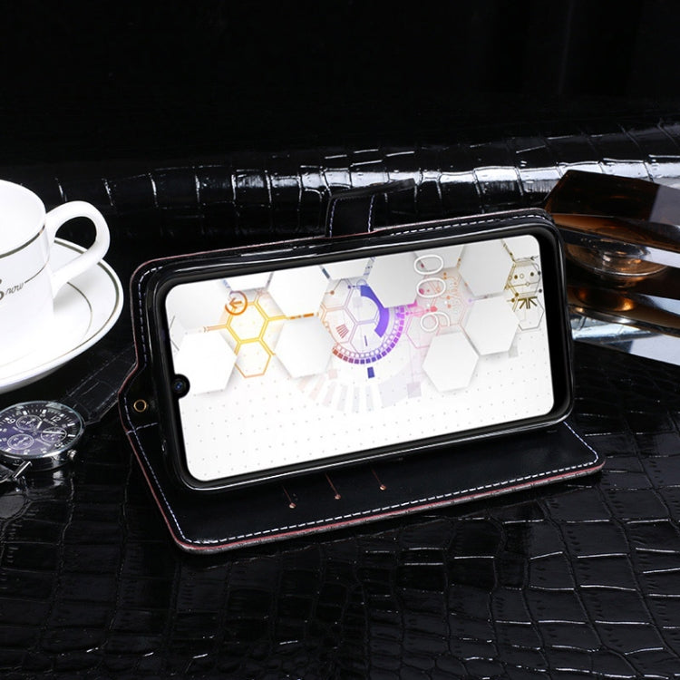 For BQ BQ-6040L Magic idewei Crocodile Texture Horizontal Flip Leather Case with Holder & Card Slots & Wallet