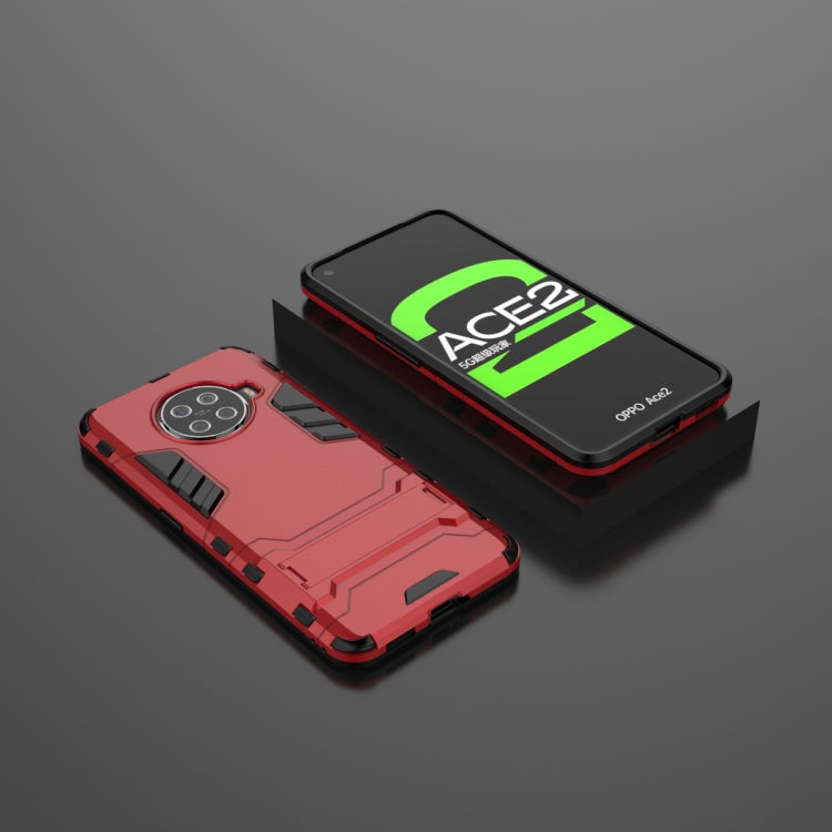 For OPPO ACE 2 PC + TPU Shockproof Protective Case with Holder