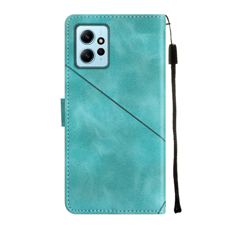 For Xiaomi Redmi Note 12 4G Global Skin-feel Embossed Leather Phone Case