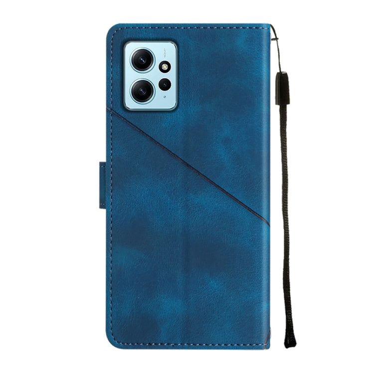 For Xiaomi Redmi Note 12 4G Global Skin-feel Embossed Leather Phone Case