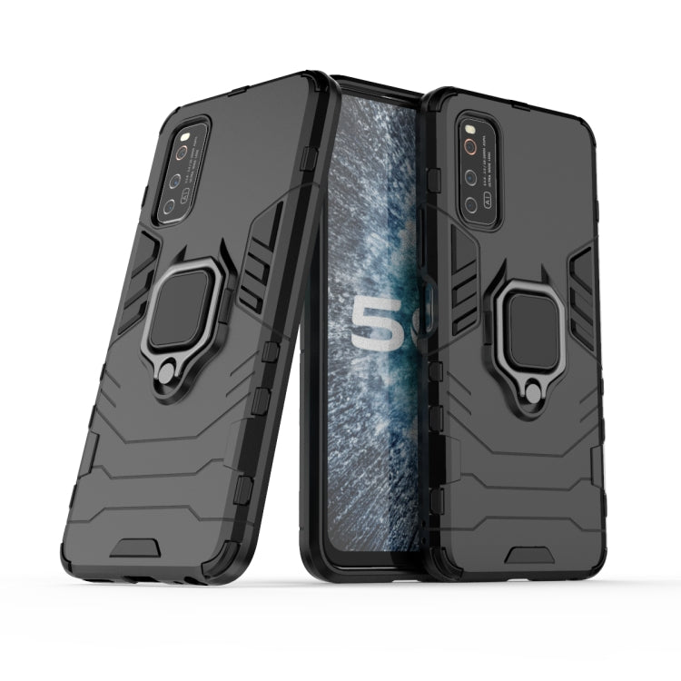 For Vivo IQOO Neo 3 PC + TPU Protective Case with Magnetic Ring Holder