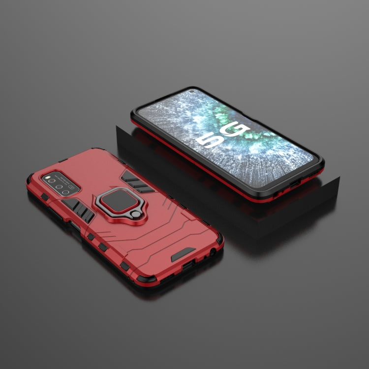 For Vivo IQOO Neo 3 PC + TPU Protective Case with Magnetic Ring Holder