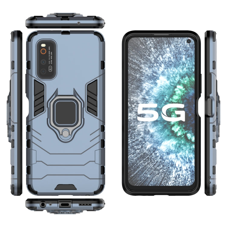 For Vivo IQOO Neo 3 PC + TPU Protective Case with Magnetic Ring Holder