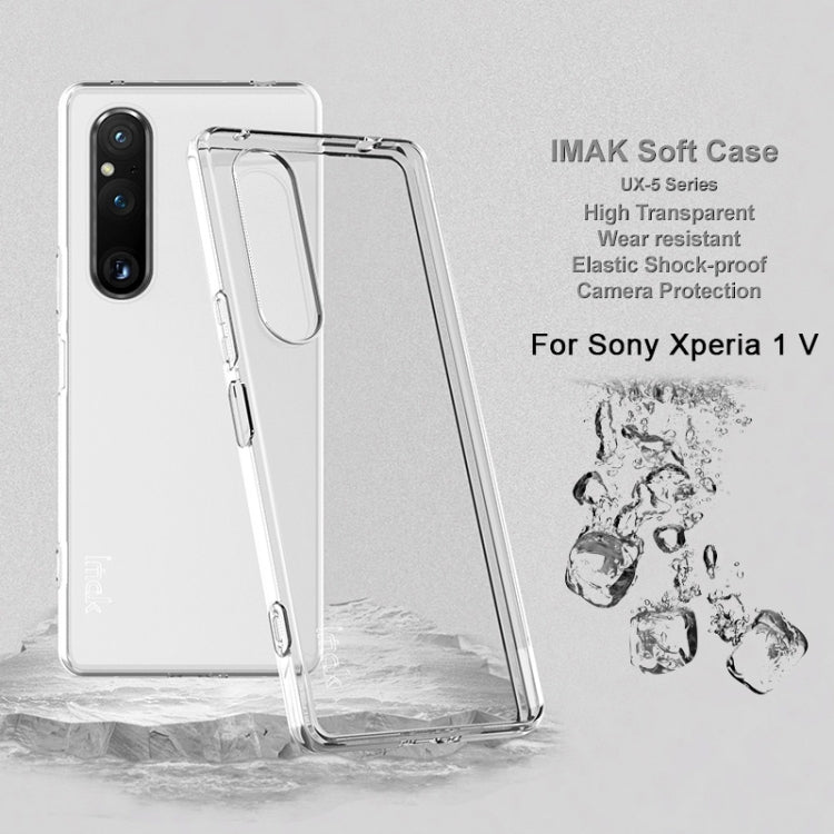 For Sony Xperia 1 V IMAK UX-5 Series TPU Phone Case