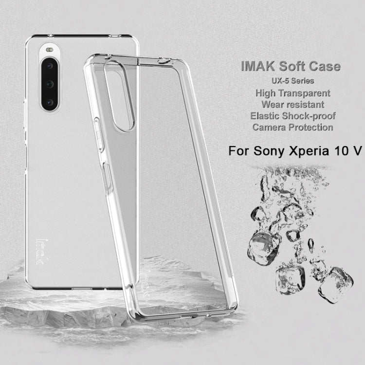 For Sony Xperia 10 V IMAK UX-5 Series TPU Phone Case
