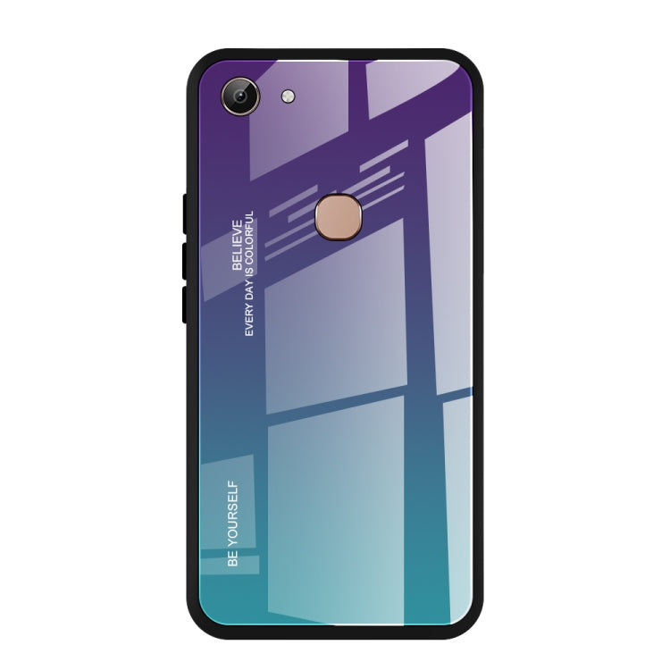 For Vivo Y83 Gradient Color Glass Case