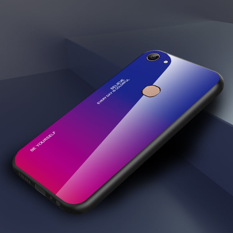 For Vivo Y83 Gradient Color Glass Case