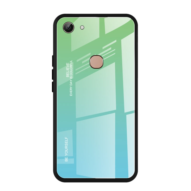 For Vivo Y83 Gradient Color Glass Case