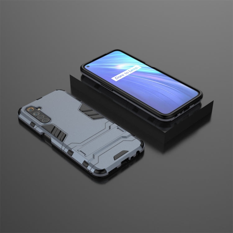 For OPPO Realme 6 PC + TPU Shockproof Protective Case with Invisible Holder