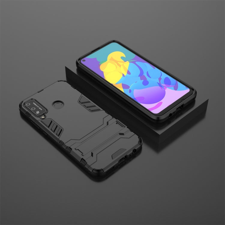 For Huawei Honor Play 4T PC + TPU Shockproof Protective Case with Invisible Holder