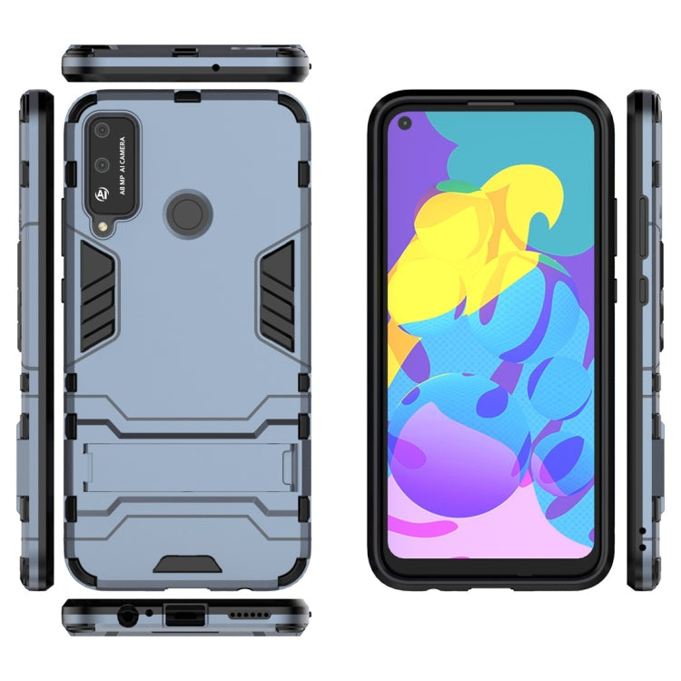 For Huawei Honor Play 4T PC + TPU Shockproof Protective Case with Invisible Holder