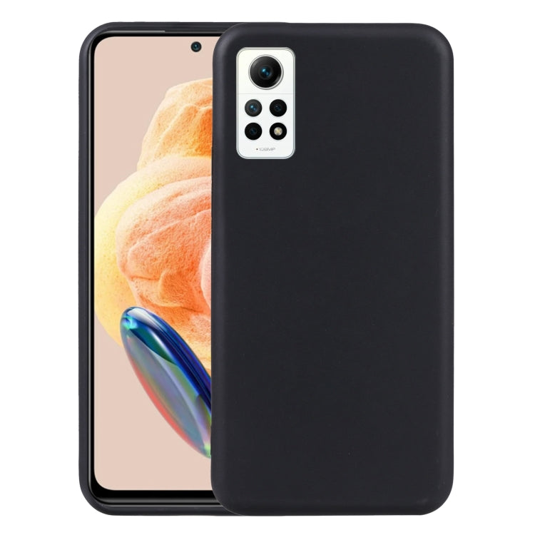 For Xiaomi Redmi Note 12 Pro 4G TPU Phone Case(Black)