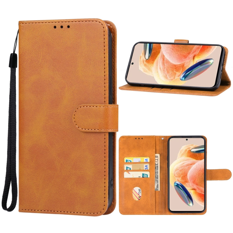 For Xiaomi Redmi Note 12 Pro 4G Leather Phone Case