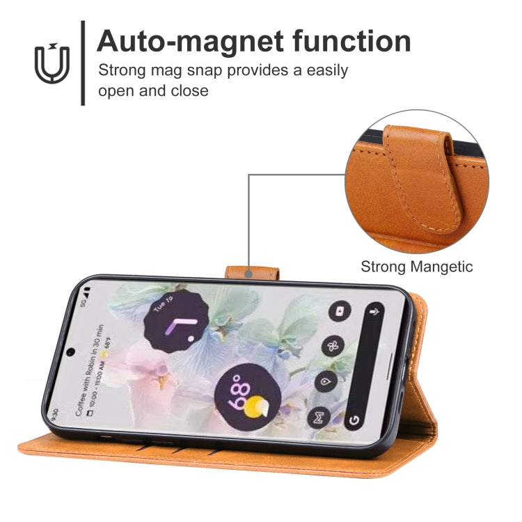 For Google Pixel 8 Pro Leather Phone Case