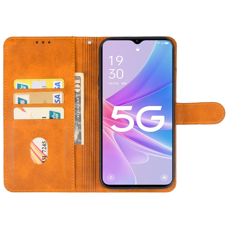 For OPPO A1x Leather Phone Case