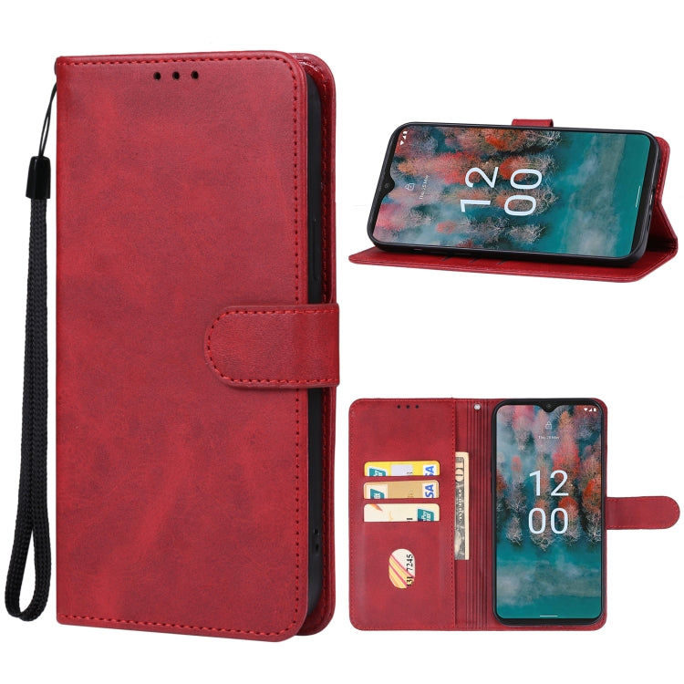 For Nokia C12 Plus Leather Phone Case