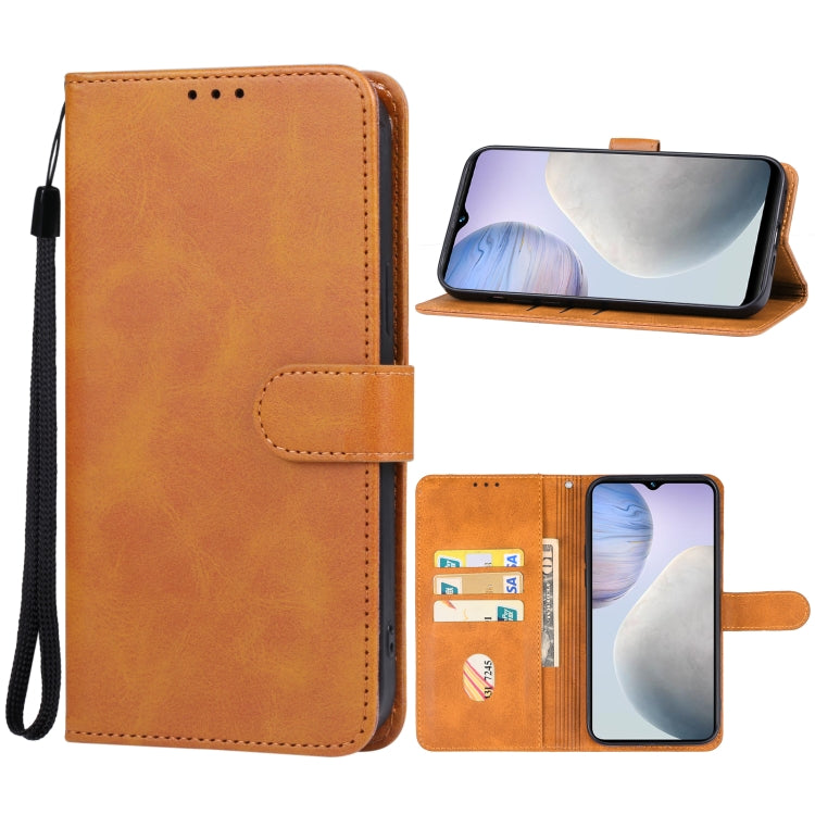 For vivo Y11 2023 / Y02 4G / Y02A Leather Phone Case