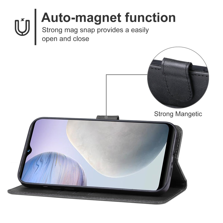 For vivo Y02A Leather Phone Case