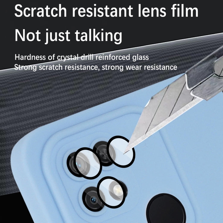 For Xiaomi Redmi 10 4G / Redmi 10C Strap Holder Shockproof Protective Phone Case with Lens Film