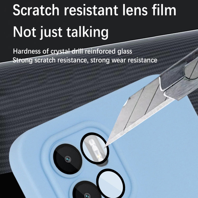 For Xiaomi Redmi A1+ 4G Strap Holder Shockproof Protective Phone Case with Lens Film