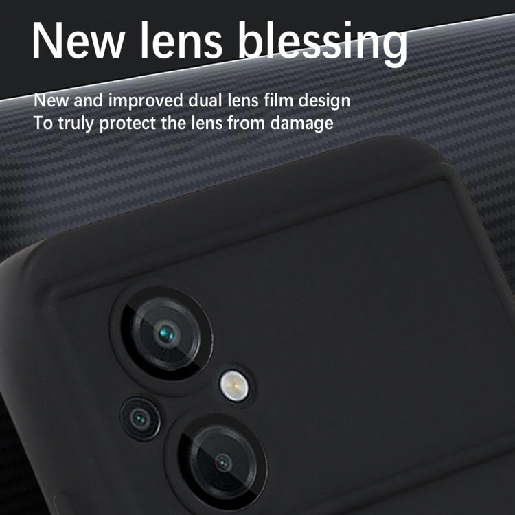 For Xiaomi Poco M4 / M5 5G Strap Holder Shockproof Protective Phone Case with Lens Film