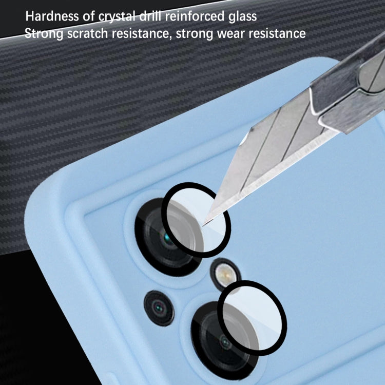 For Xiaomi Poco M4 / M5 5G Strap Holder Shockproof Protective Phone Case with Lens Film