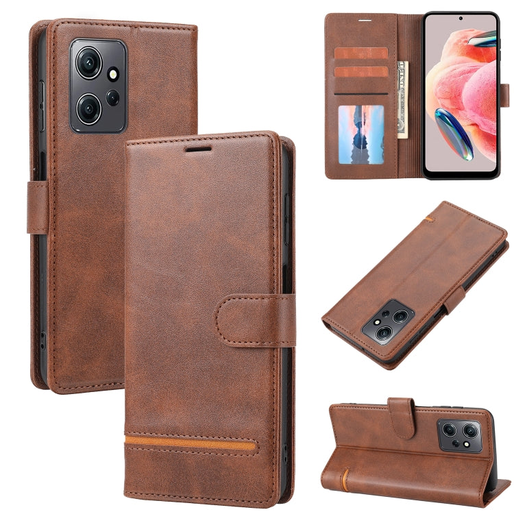 For Xiaomi Redmi Note 12 4G Global Classic Wallet Flip Leather Phone Case
