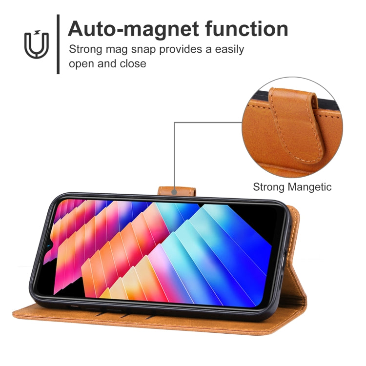 For Infinix Hot 30i Leather Phone Case