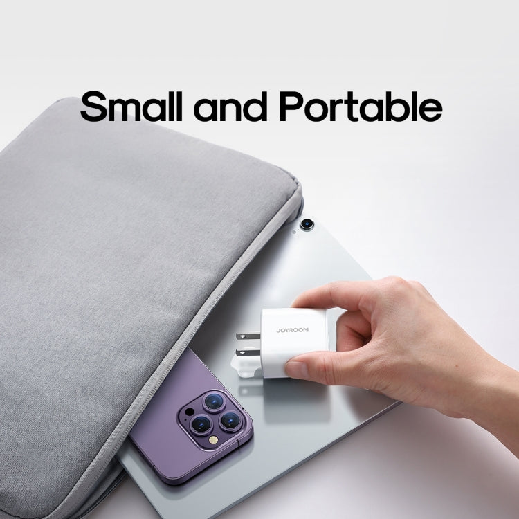 J0YROOM TCF05 20W USB+USB-C/Type-C Fast Charger, Specification:US Plug