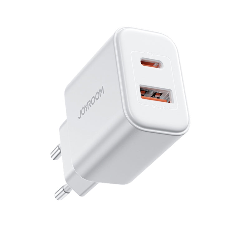 J0YROOM TCF05 20W USB+USB-C/Type-C Fast Charger, Specification:EU Plug