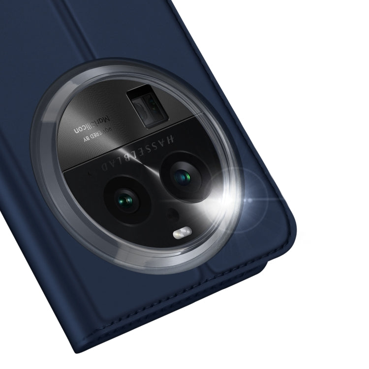 For OPPO Find X6 Pro DUX DUCIS Skin Pro Series Flip Leather Phone Case