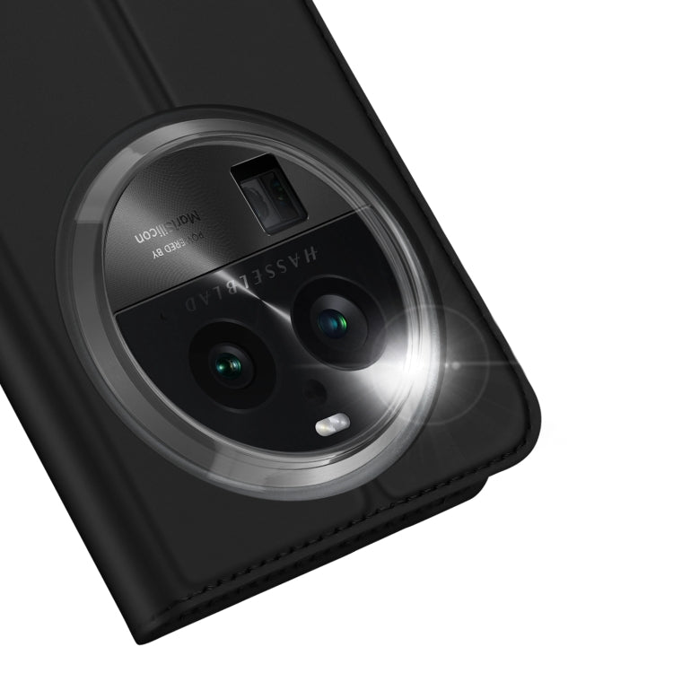 For OPPO Find X6 Pro DUX DUCIS Skin Pro Series Flip Leather Phone Case