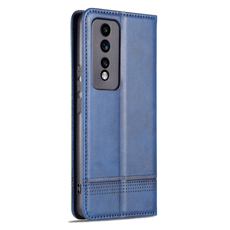 For Honor 80 GT AZNS Magnetic Calf Texture Flip Leather Phone Case