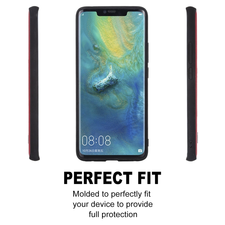 For Huawei Mate 20 Pro SULADA Shockproof TPU + Handmade Leather Protective Case