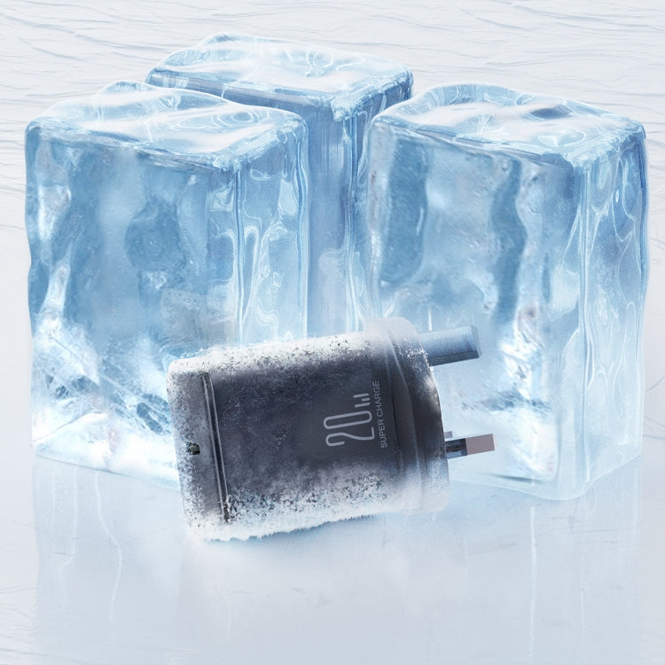 JOYROOM TCF06 Flash Series 20W USB-C/Type-C Single Port Charger, Specification:UK Plug