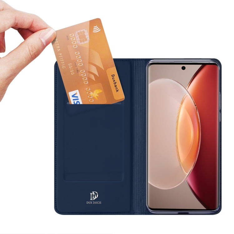 For vivo X90 Pro DUX DUCIS Skin Pro Series Flip Leather Phone Case