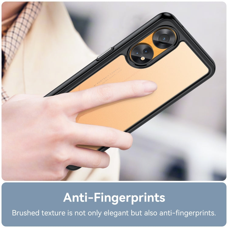 For OPPO Reno8 T 4G Colorful Series Acrylic + TPU Phone Case