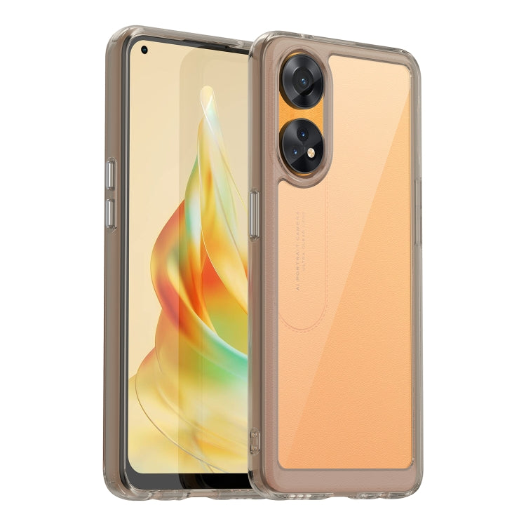 For OPPO Reno8 T 4G Colorful Series Acrylic + TPU Phone Case