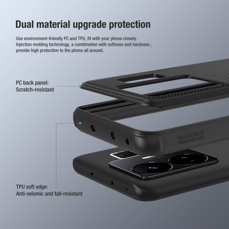 For Realme GT Neo 5 NILLKIN Frosted Shield Pro PC + TPU Phone Case