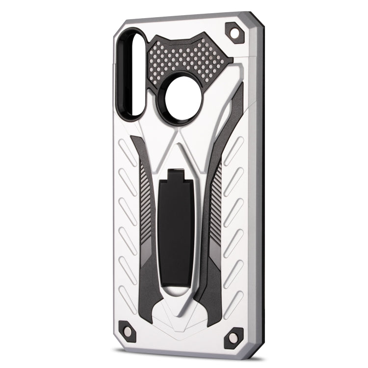 For Huawei Y7P Shockproof TPU + PC Protective Case with Holder