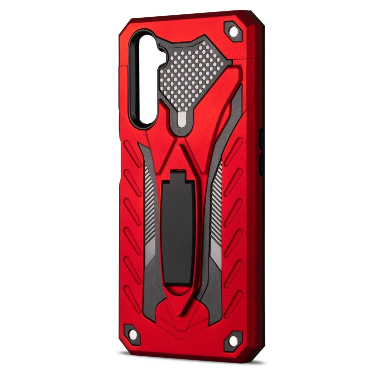 For OPPO Realme 6 Pro Shockproof TPU + PC Protective Case with Holder