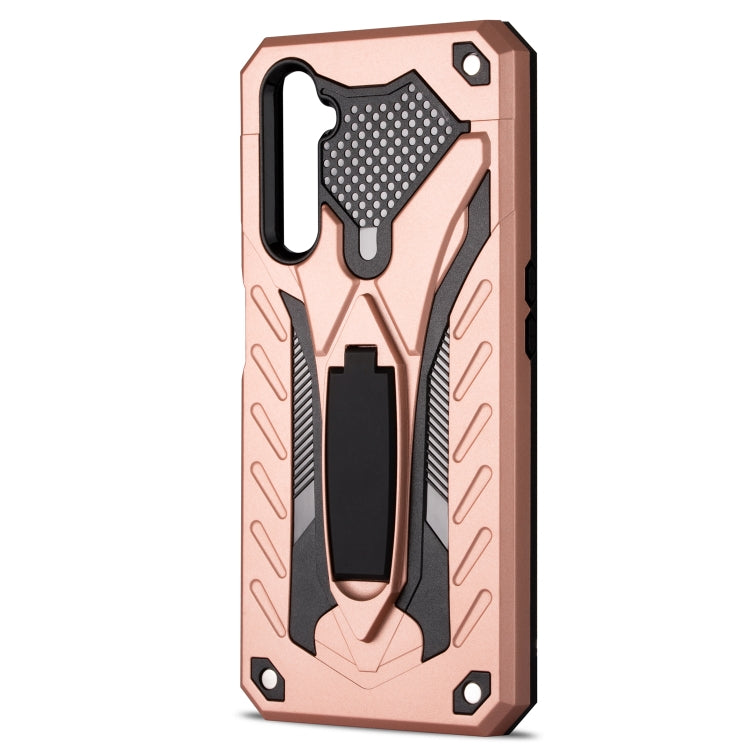 For OPPO Realme 6 Pro Shockproof TPU + PC Protective Case with Holder