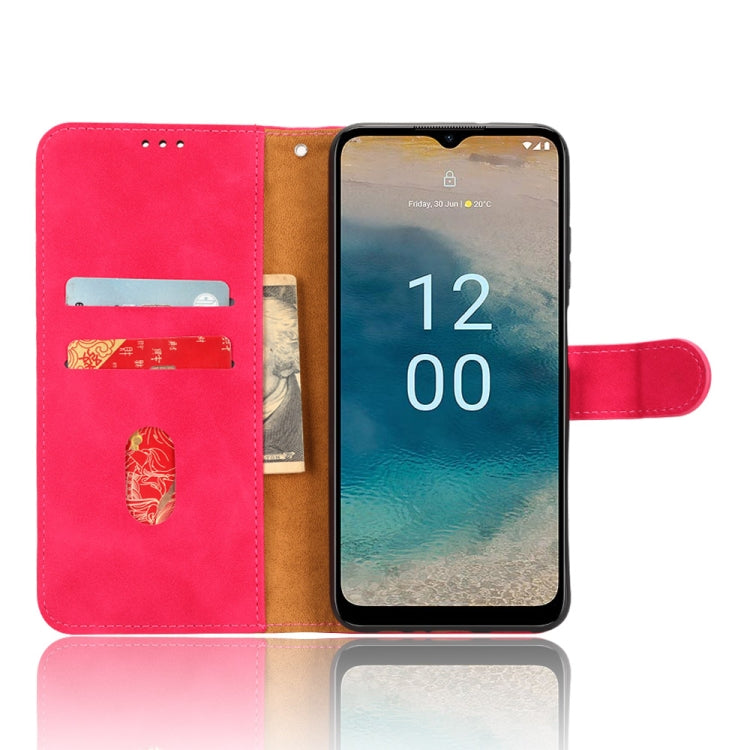 For Nokia G22 Skin Feel Magnetic Flip Leather Phone Case