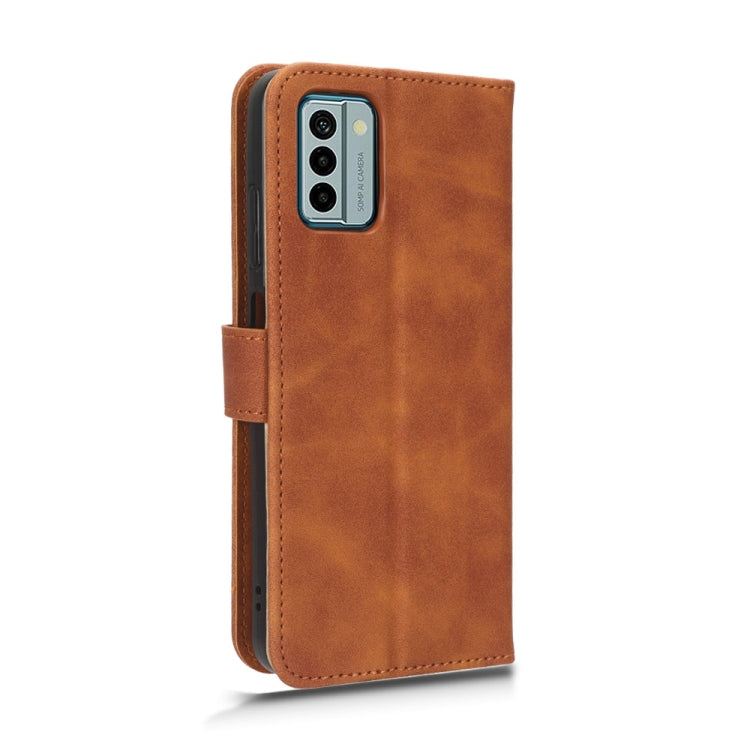 For Nokia G22 Skin Feel Magnetic Flip Leather Phone Case