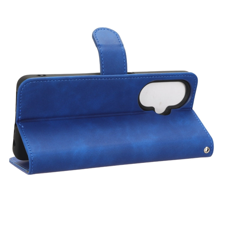 For OnePlus Nord CE 3 Skin Feel Magnetic Flip Leather Phone Case